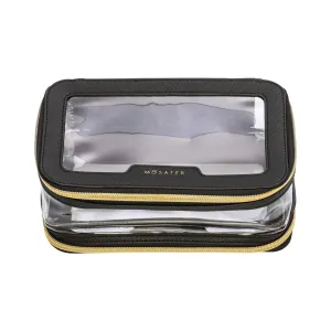 Mosafer Women's Nude Collection Black Toiletry Polyester 23X9X14cm