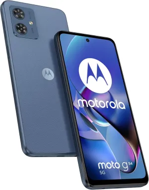 Motorola Moto G54 Dual-SIM 256GB ROM   12GB RAM (GSM Only | No CDMA) Factory Unlocked 5G Smartphone (Indigo Blue) - International Version