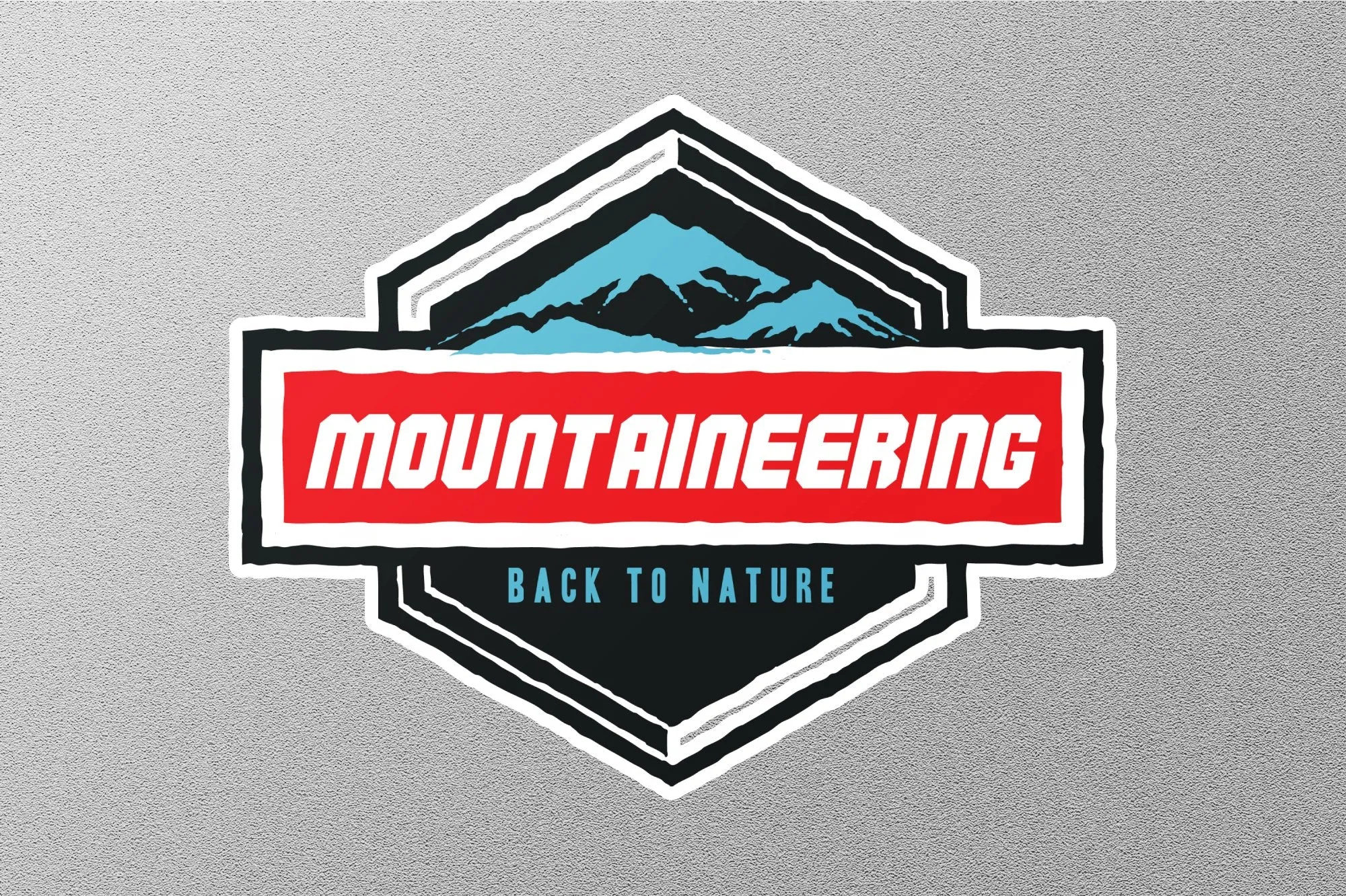 Mountaineering Sticker
