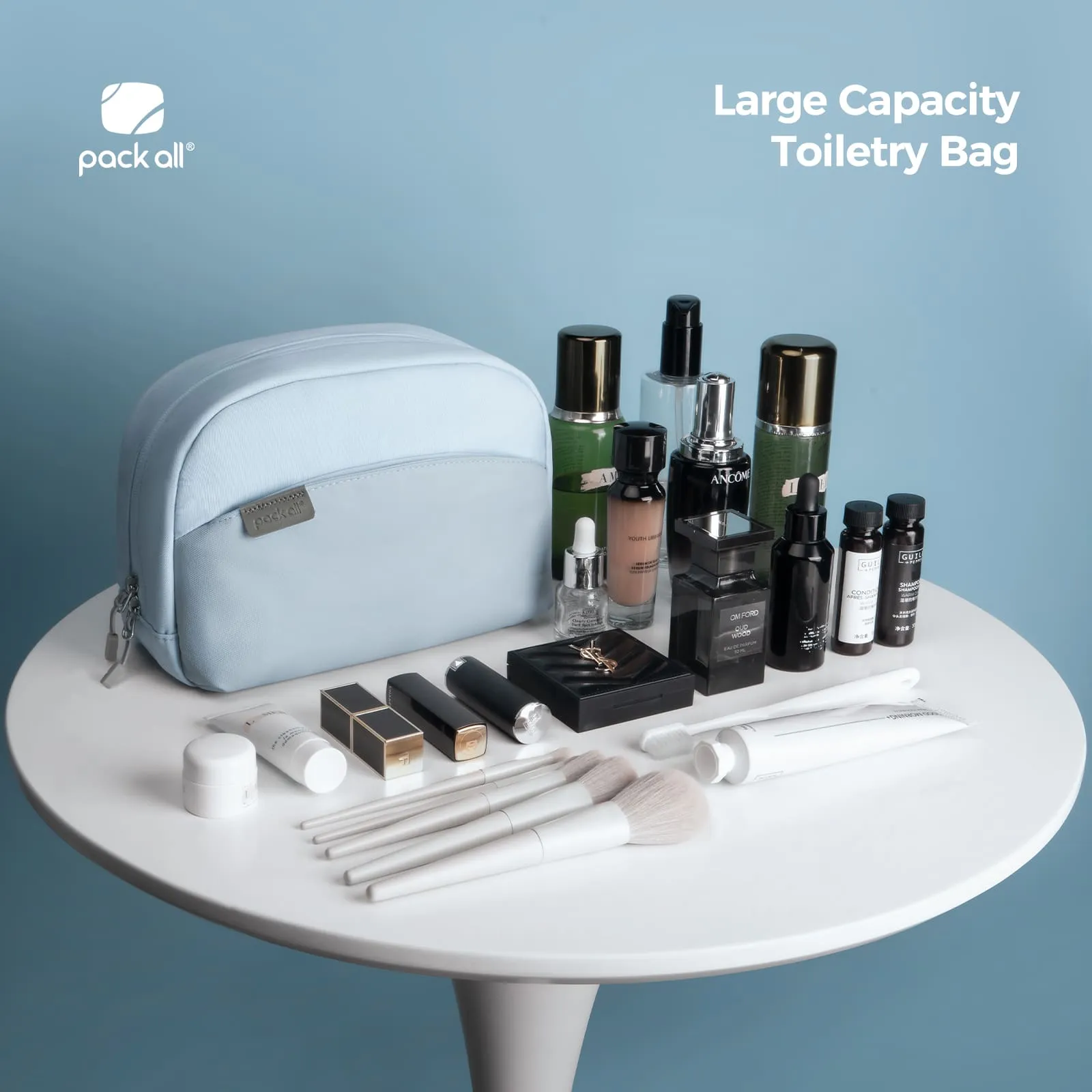 Multi-Compartment Toiletry Bag