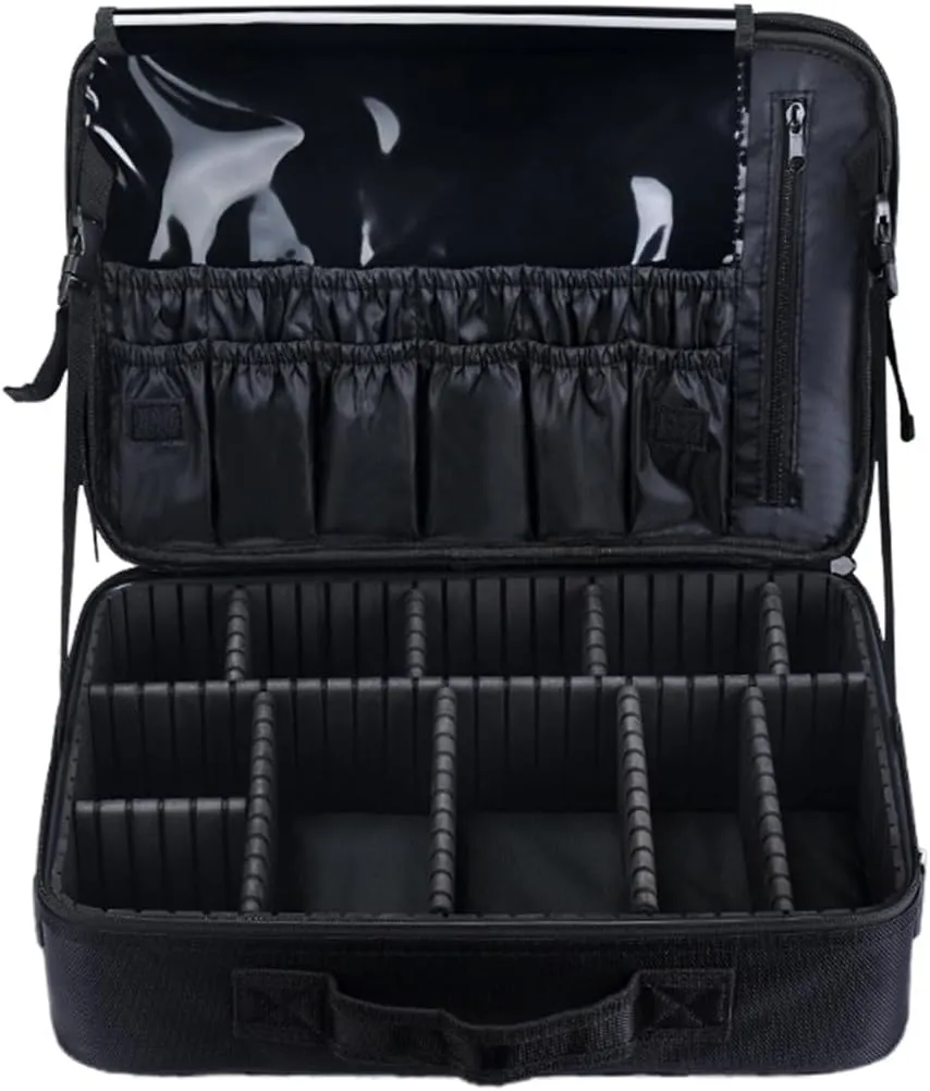 Multifunctional Cosmetics Bag Large Capacity Makeup Case Train Case Oxford Cloth Tool Bag Beauty Case Handbag