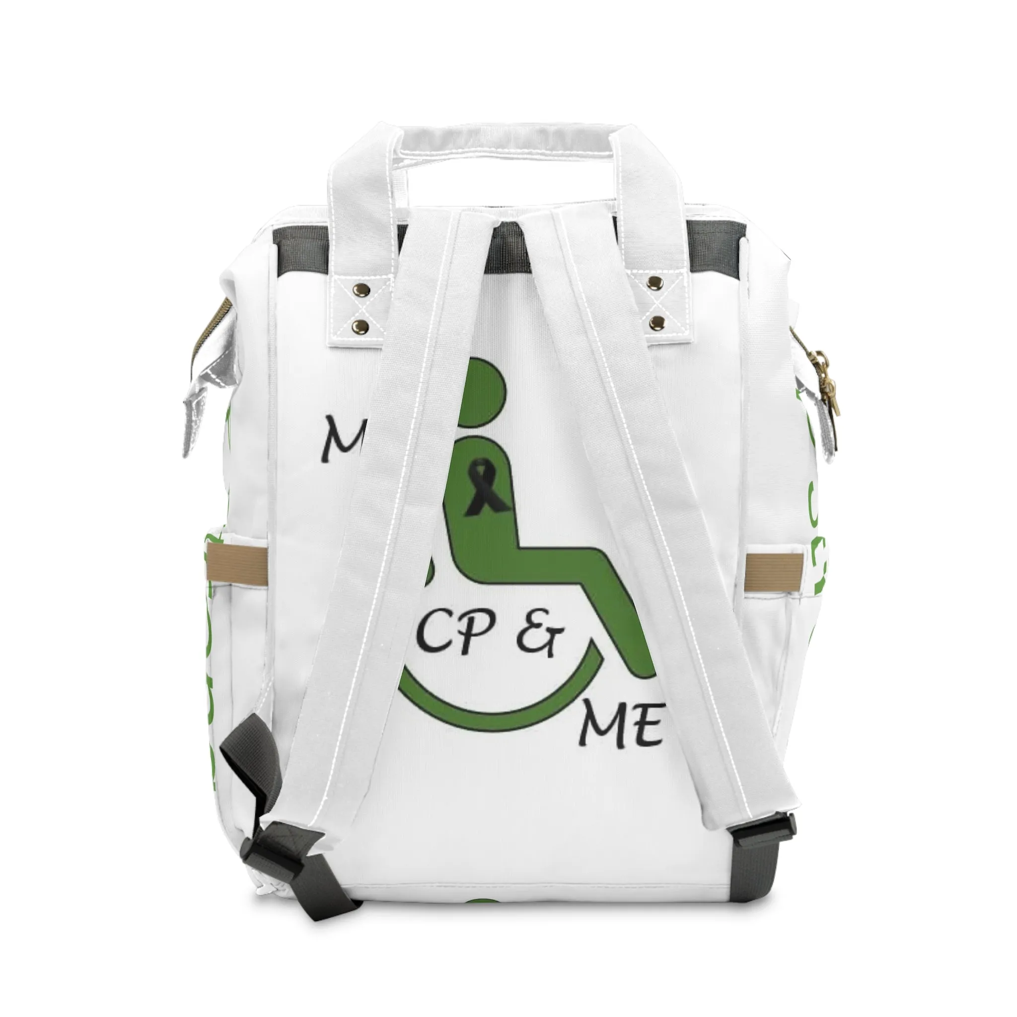 My CP & Me Logo Multifunctional Diaper Backpack
