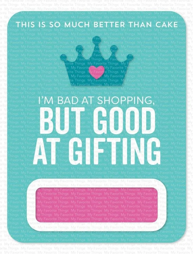 My Favorite Things - Birthday Cash & Money Card Die-Namics