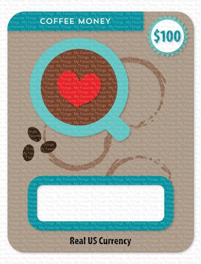 My Favorite Things - Birthday Cash & Money Card Die-Namics