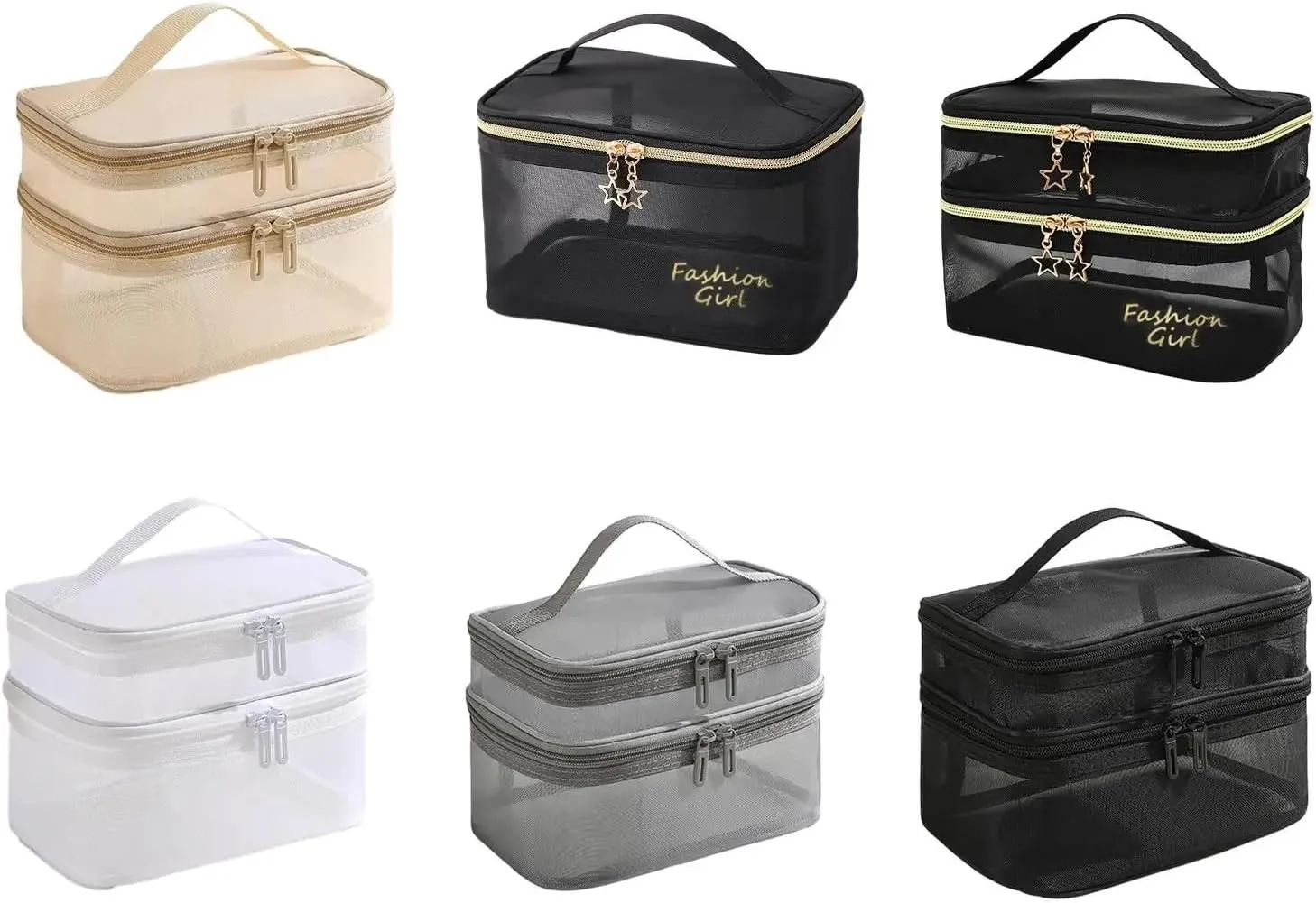 Nail Polish Storage Bag Travel Toiletry Bag Large Portable For Manicure Sets Toiletries Nail Varnish(Single layer)