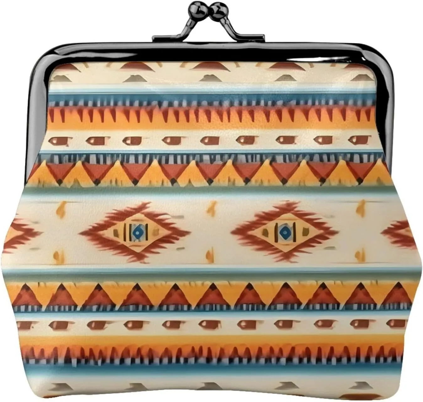 Native American Print print Coin Purse, Mini Change Purse for Women Small Coin Purse for Key Headset Lipstick