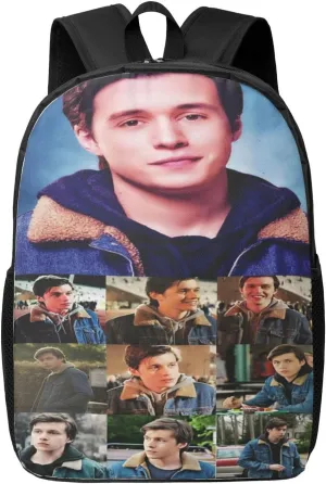 Nick Actors Robinson Backpack Laptop Computer Bag Double Shoulder Bags Casual Daypack for Travel Work Business Outdoor 17 Inch