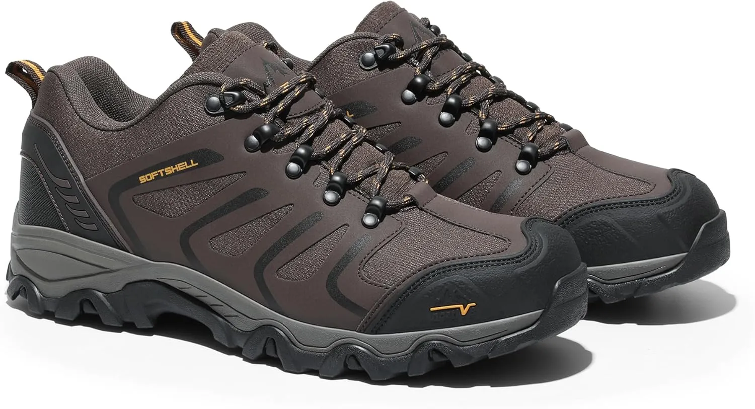 NORTIV 8 Men's Low Top Waterproof Hiking Shoes Trekking Trails Outdoor Work Shoes