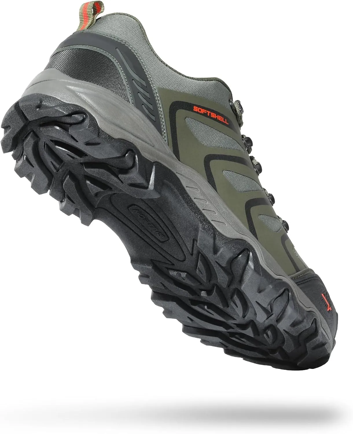 NORTIV 8 Men's Low Top Waterproof Hiking Shoes Trekking Trails Outdoor Work Shoes