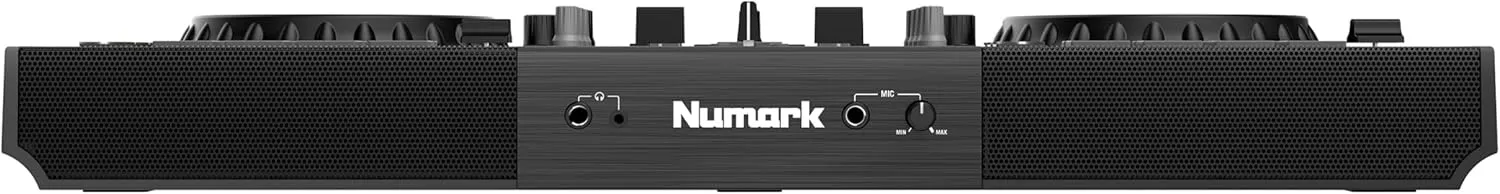 Numark Mixstream Pro  DJ Controller with Stem Separation, 2 Decks, Wi-Fi Streaming, Mixer, 7" Touchscreen, Speakers, works with Serato and Virtual DJ