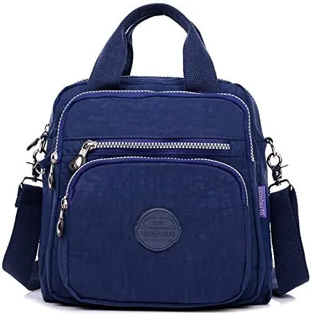 Nylon Crossbody Bag for Women Fashion Shoulder Bag Purse with Adjustable Strap