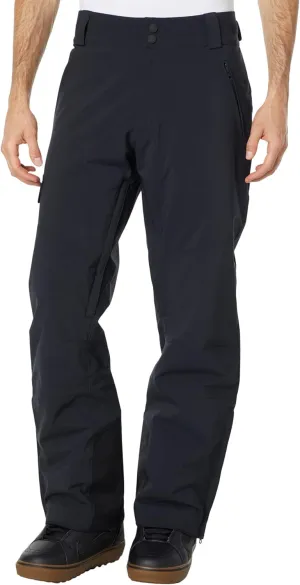 Obermeyer Alpinist Stretch Pants for Men - Beltloop Waistband with Zip-Fly and Dual-Button Closure, Baggy and Comfortable Pants Black MD R