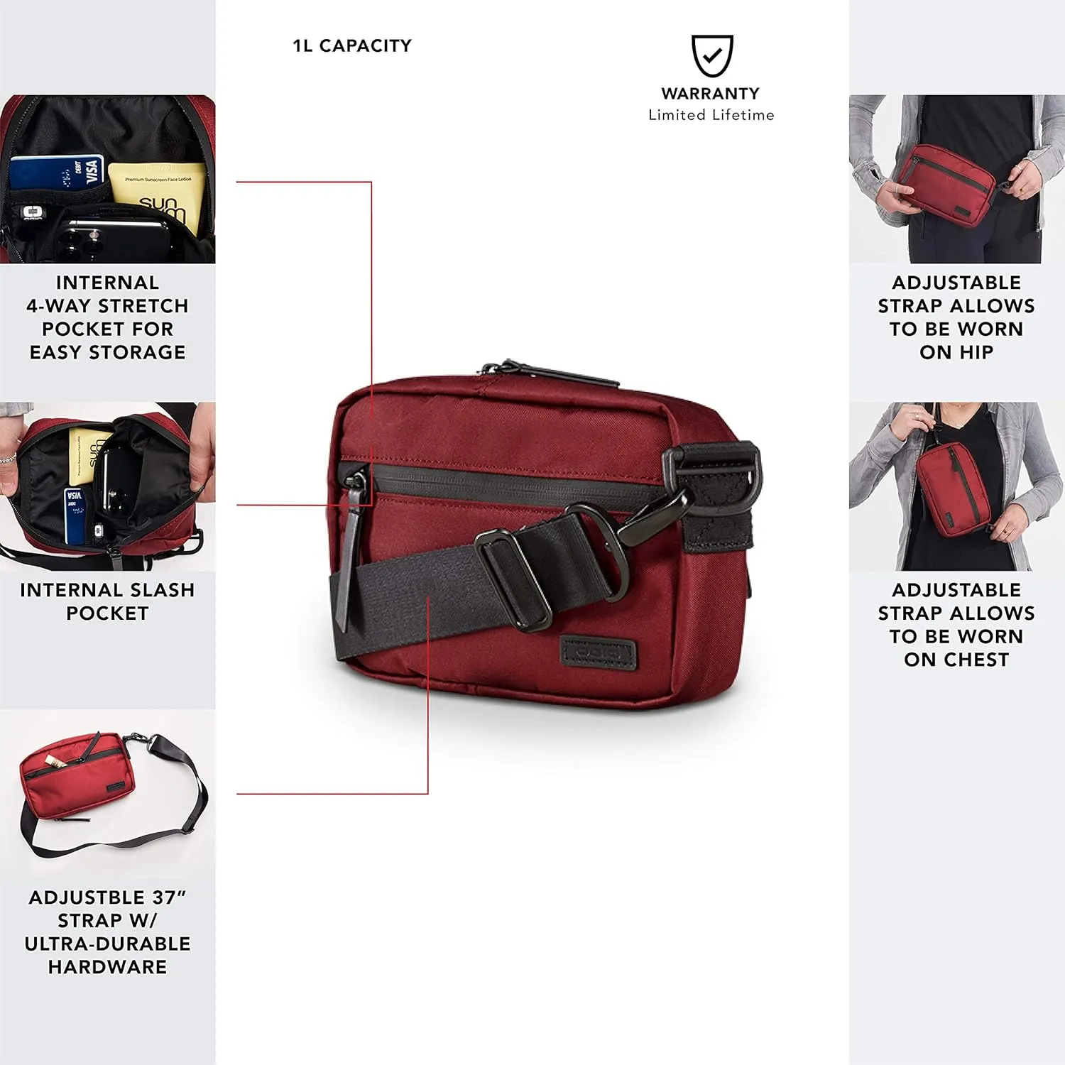 OGIO 2020 XIX Women's Crossbody