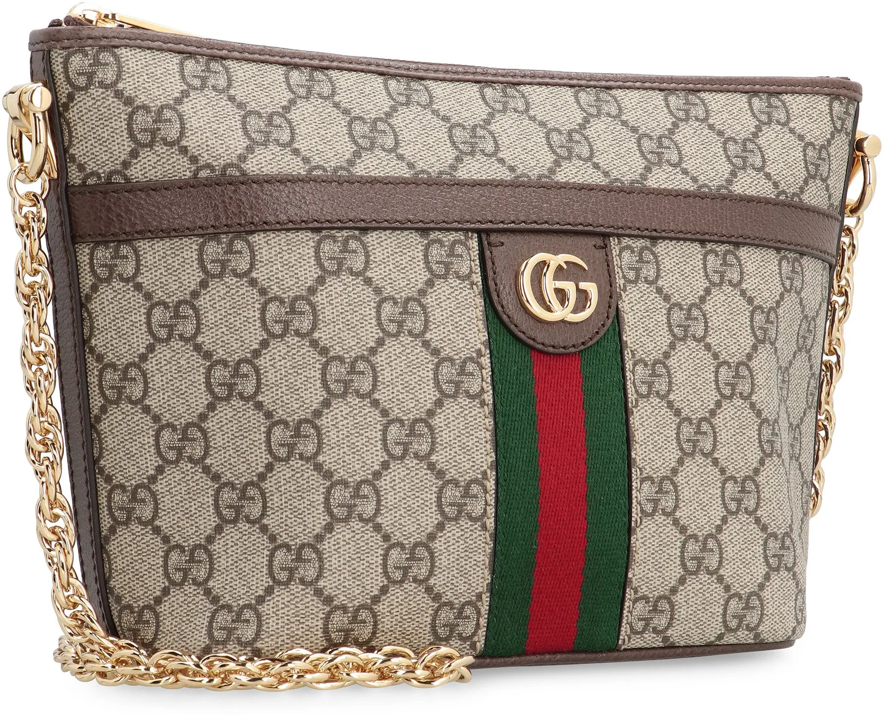 Ophidia mini fabric shoulder bag