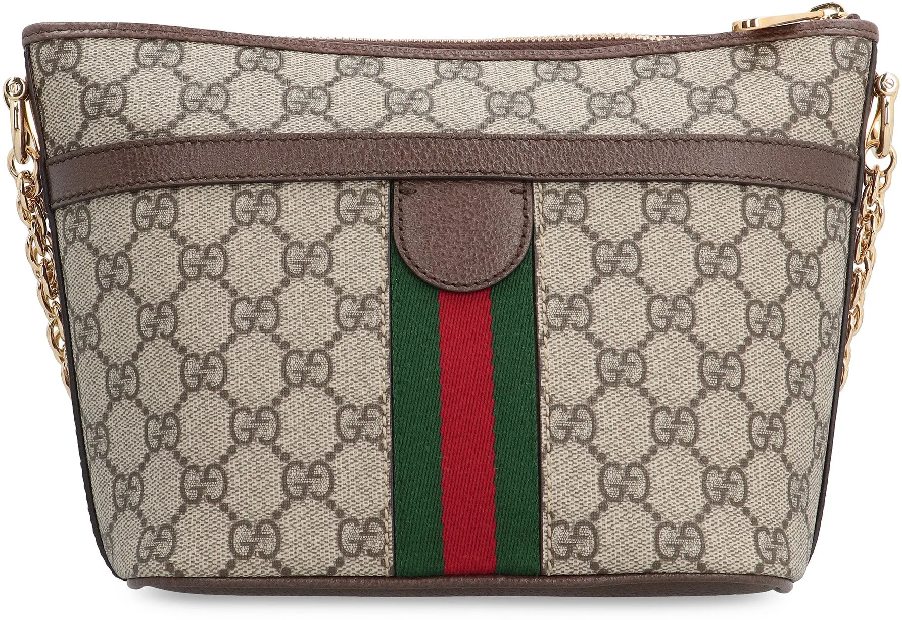 Ophidia mini fabric shoulder bag