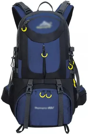Outdoor bag men's and women's hiking backpack mountaineering travel 50L equipment sports bag(E)