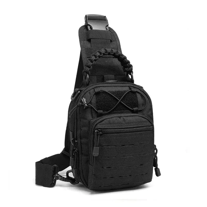 Outdoor Chest Bag Military Tactical Waterproof Shoulder Bag Sling Backpack