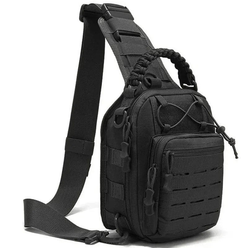 Outdoor Chest Bag Military Tactical Waterproof Shoulder Bag Sling Backpack