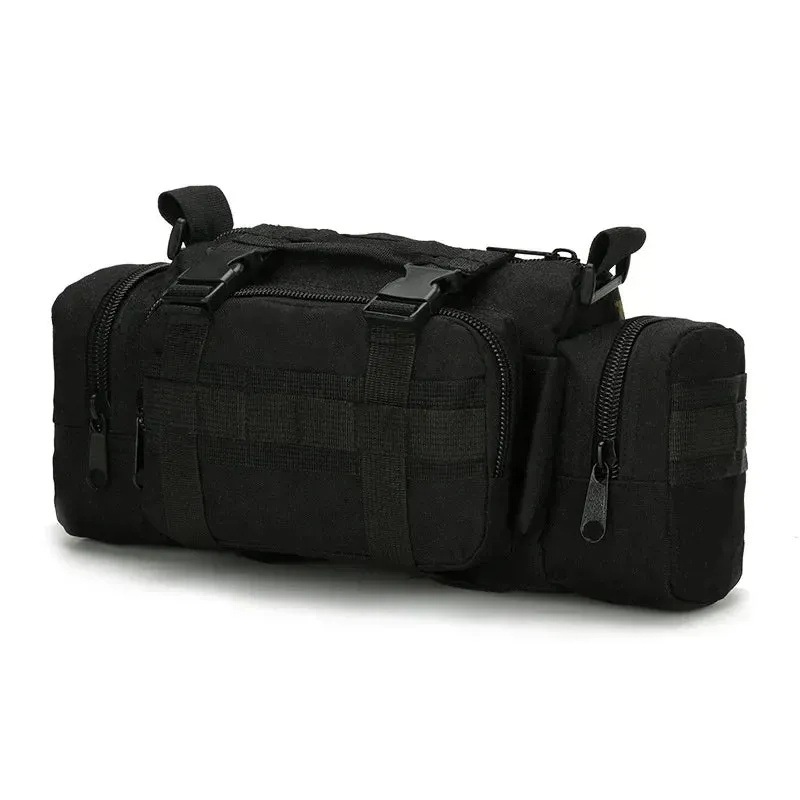 Outdoor Hiking Waist Bag - Military Tactical Shoulder Chest Pouch