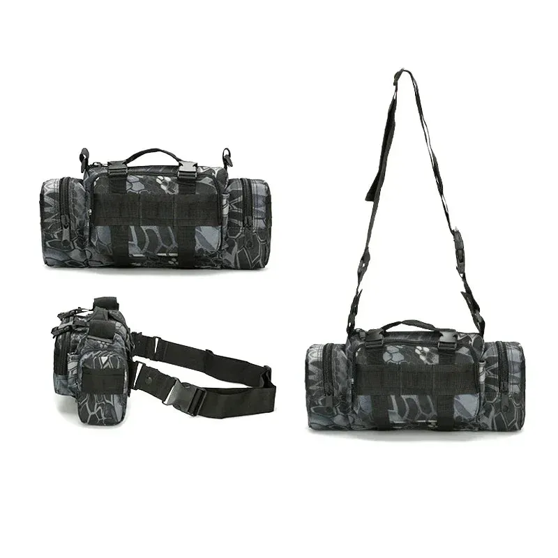 Outdoor Hiking Waist Bag - Military Tactical Shoulder Chest Pouch