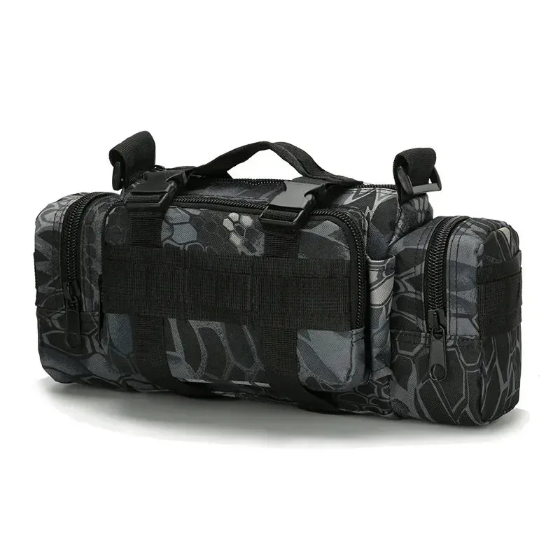 Outdoor Hiking Waist Bag - Military Tactical Shoulder Chest Pouch