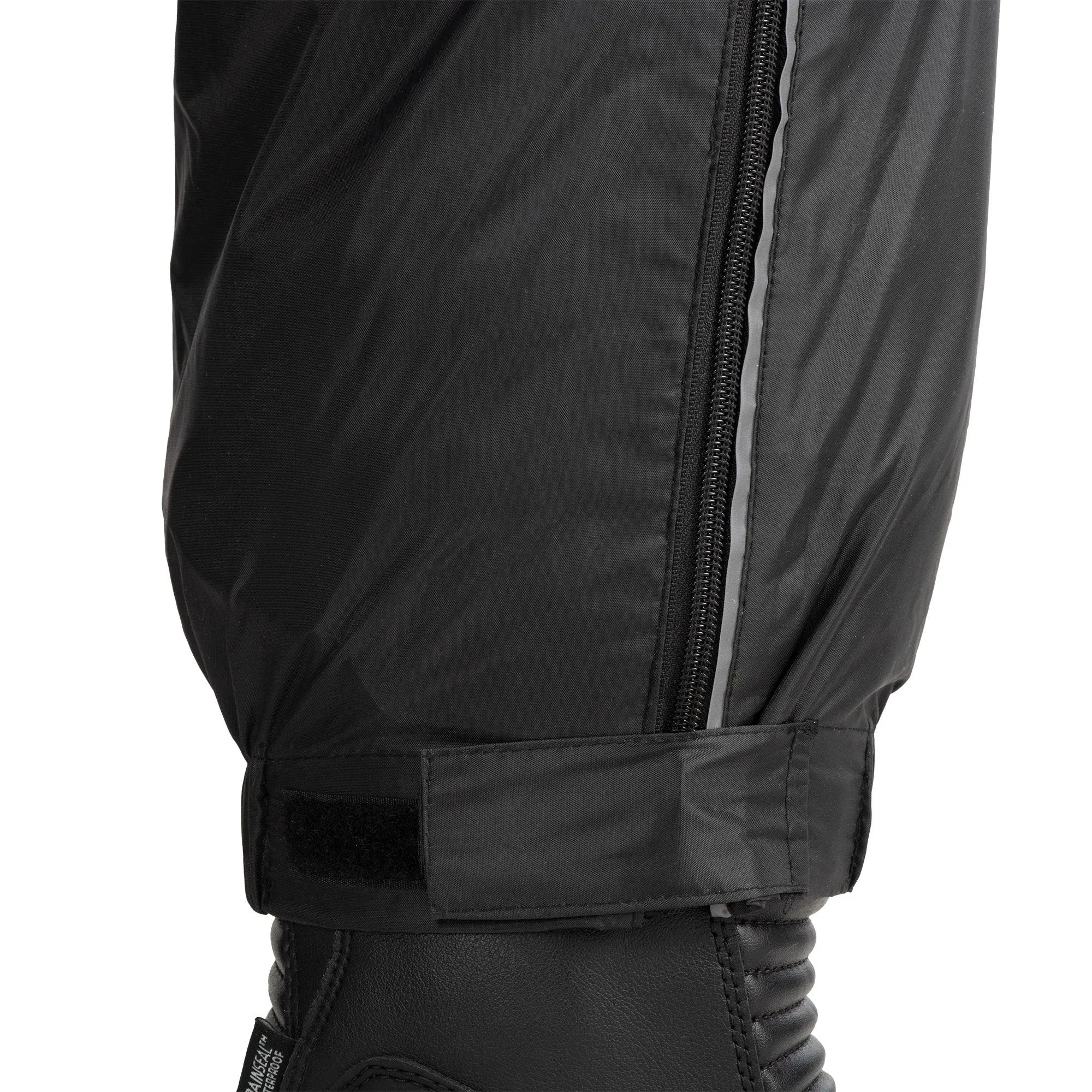 Oxford Rainseal Thermal Motorcycle Over Pants Waterproof Motorbike Trouser Black