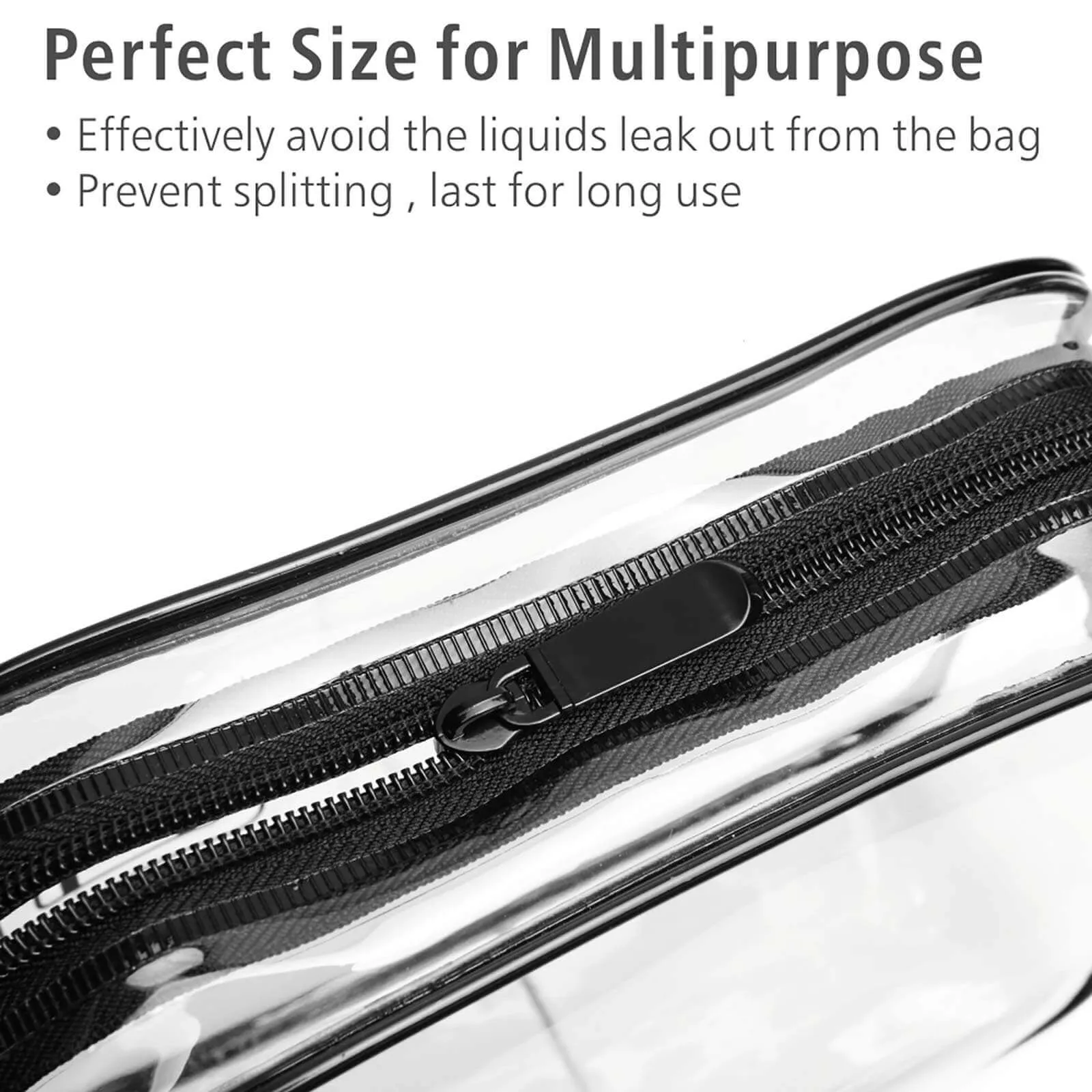 PACKISM Clear TSA-approved Toiletry Bags For Traveller