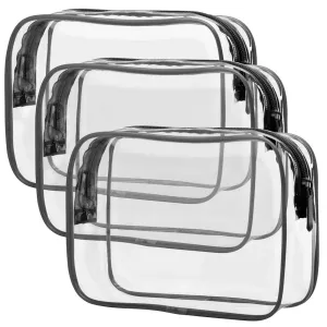 PACKISM Clear TSA-approved Toiletry Bags For Traveller