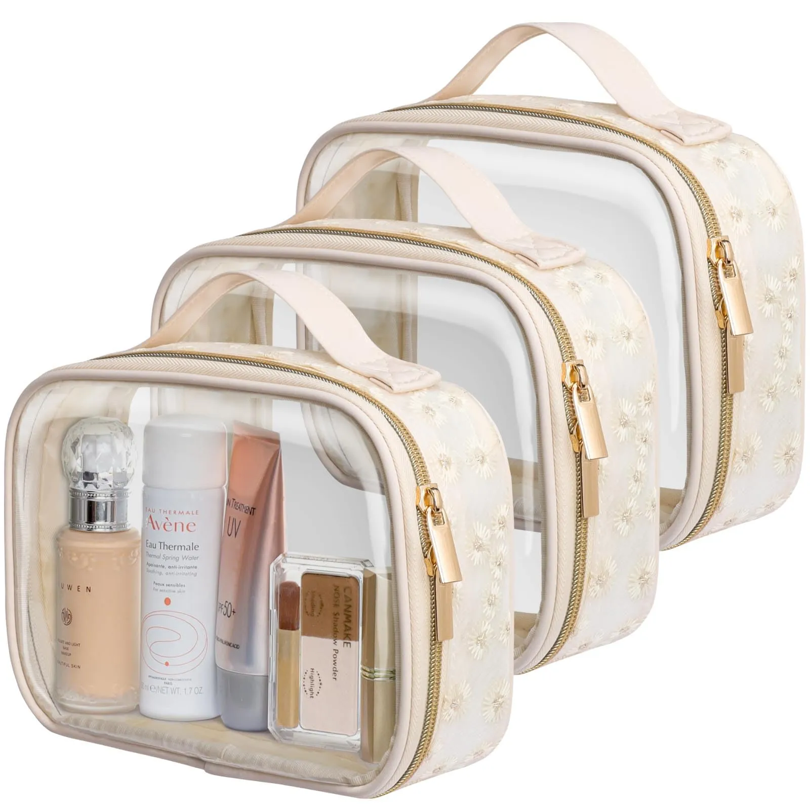 PACKISM Clear TSA-approved Toiletry Bags For Traveller