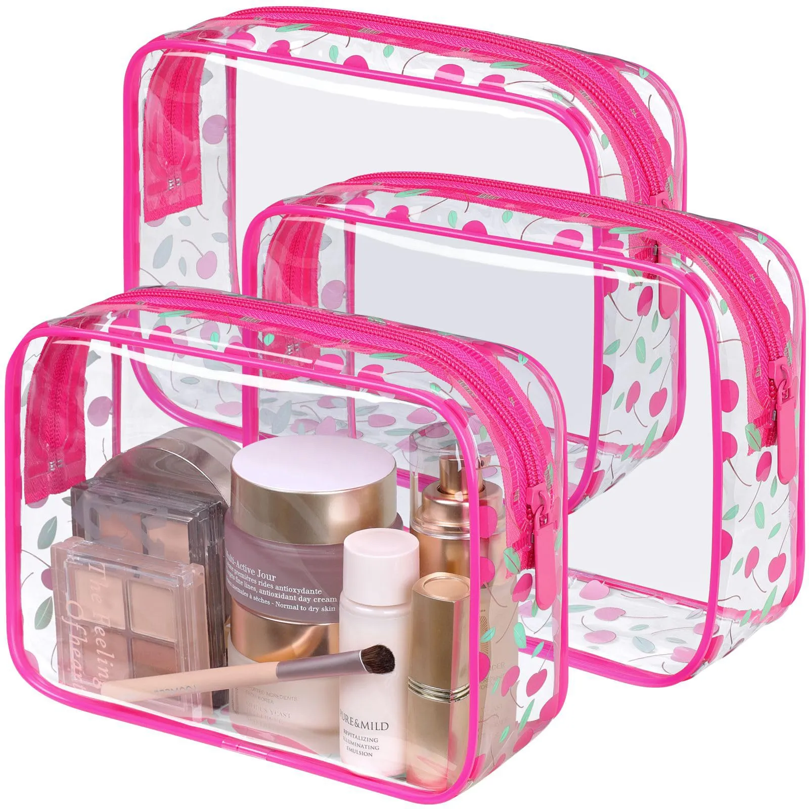 PACKISM Clear TSA-approved Toiletry Bags For Traveller