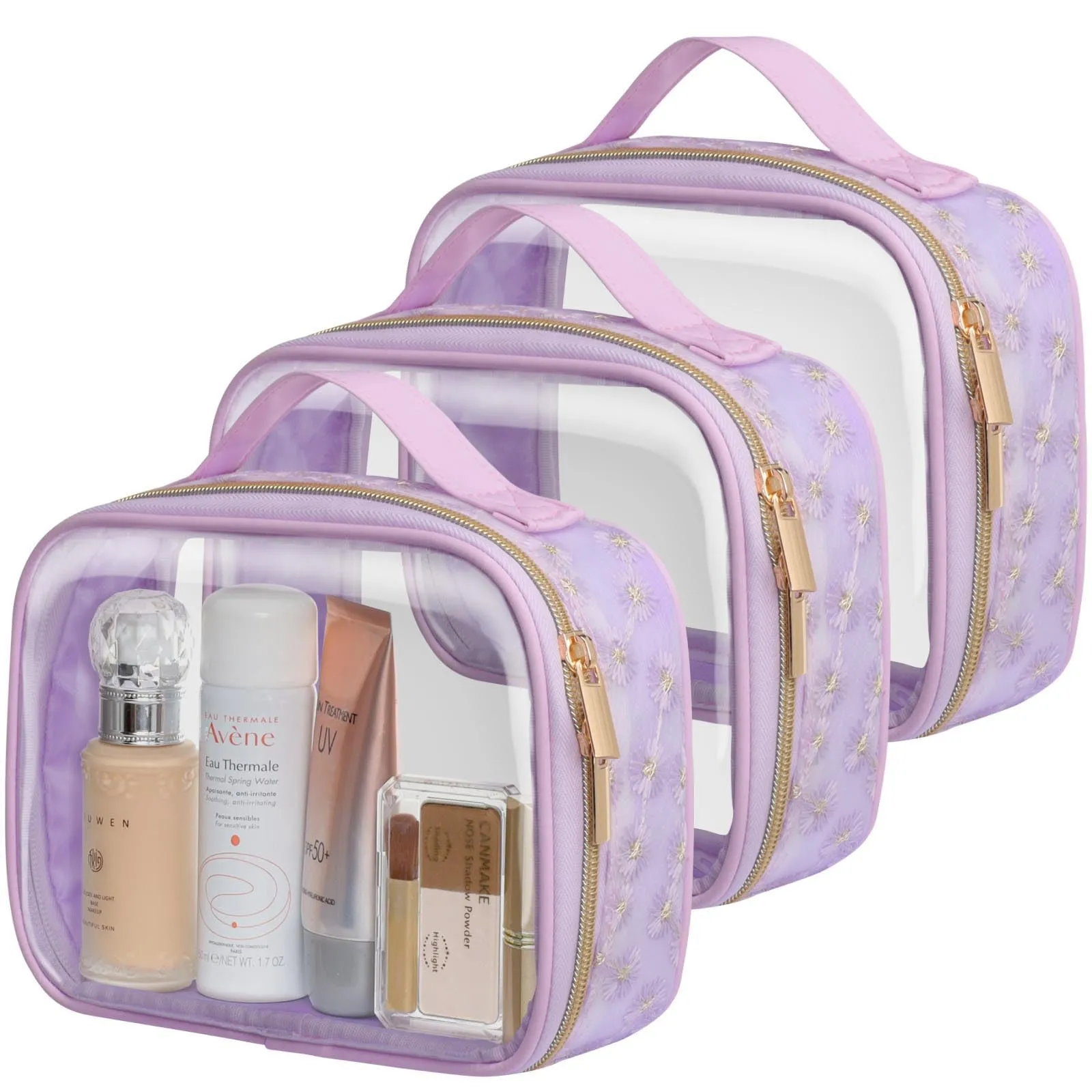 PACKISM Clear TSA-approved Toiletry Bags For Traveller