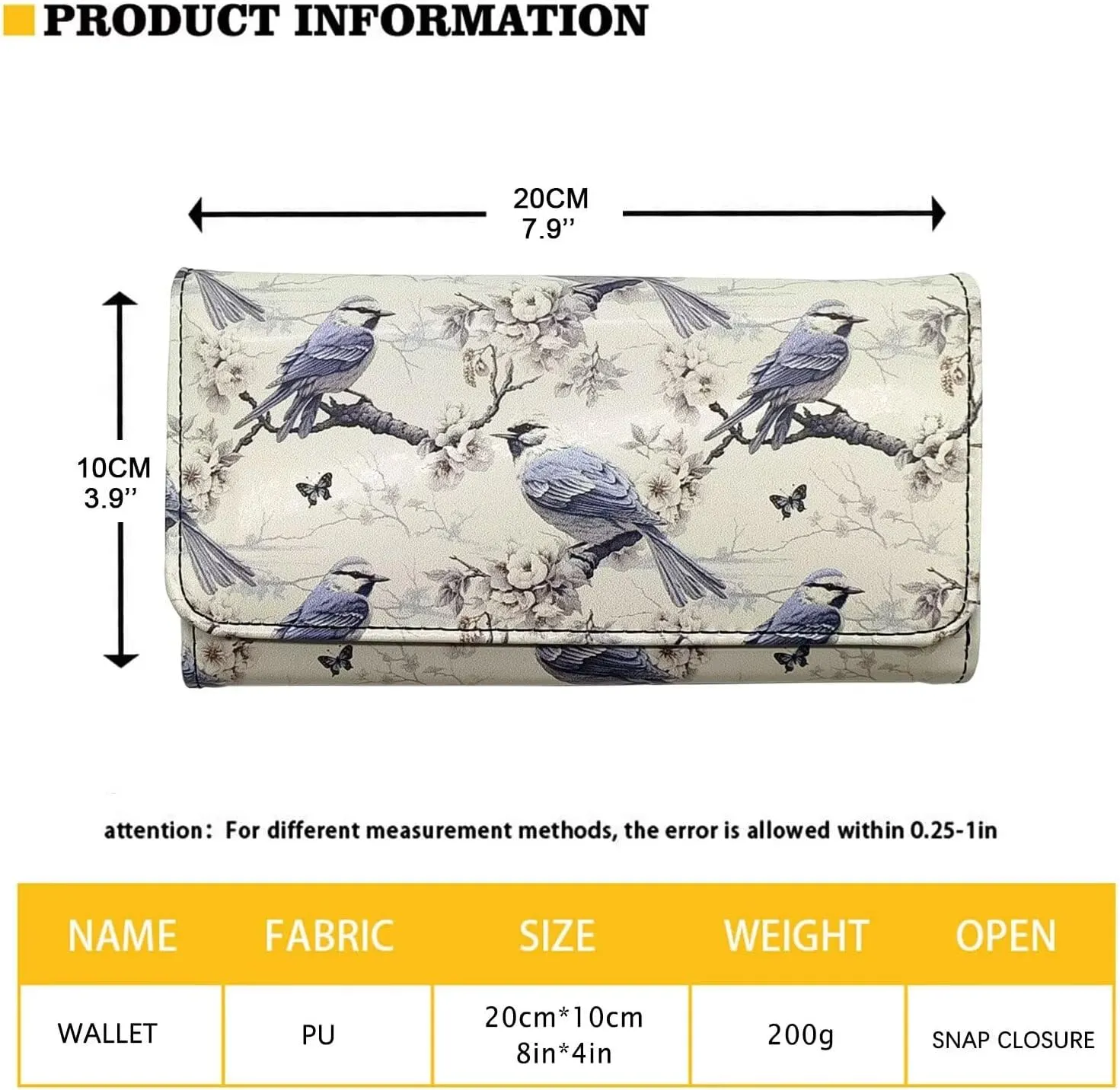 Painting Mandala Flowers Wallets for Women Slim Clutch Purse Handbag Card Holder Money Organizer, Boho Indian Floral Leather Billfold Wallet with Zipper Pocket