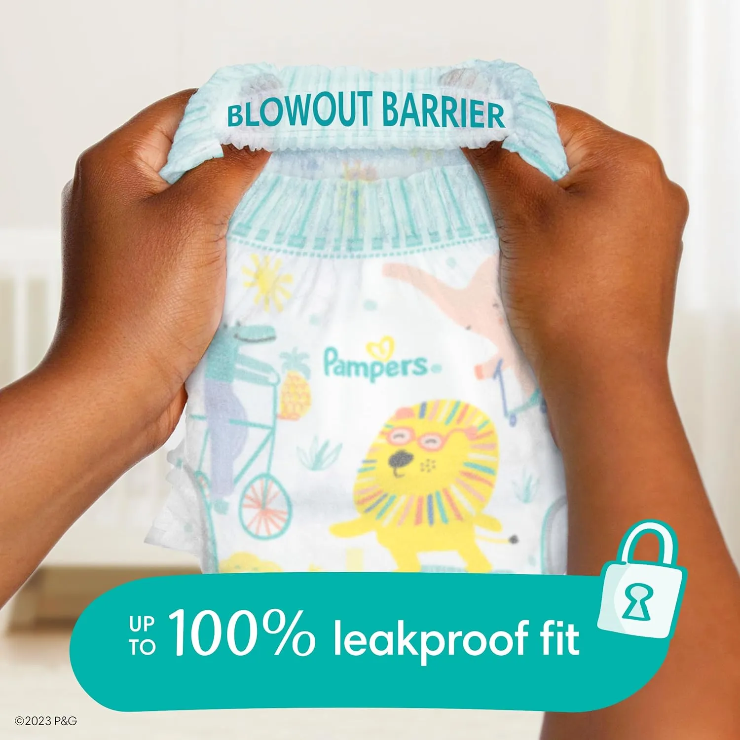 Pampers Pull On Cruisers 360° Fit Disposable Baby Diapers Size 5, 2 Months Supply (2 x 128 Count) with Sensitive Water Based Baby Wipes 12X Multi Pack Pop-Top and Refill (1008 Count)