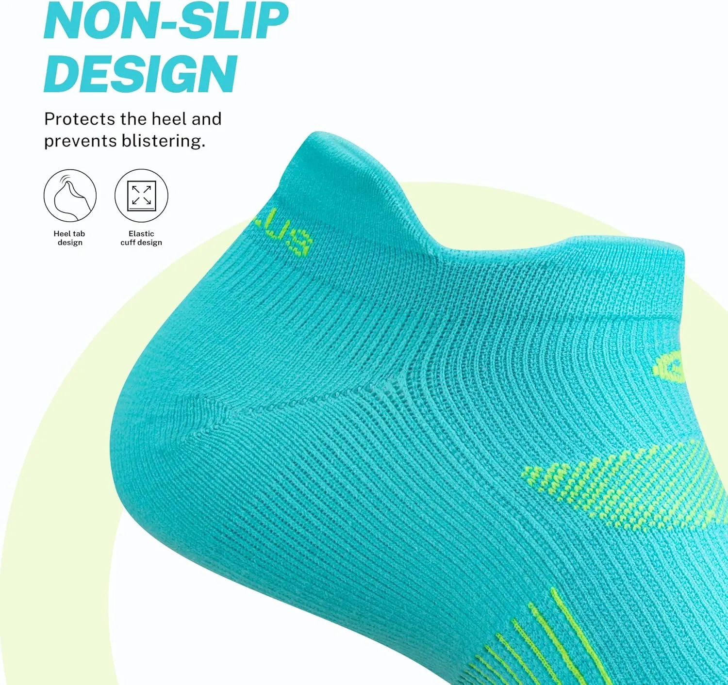 PAPLUS Running Ankle Socks Men Women 6 Pairs, Athletic Cushioned Low Cut Tab Sports Socks with Arch Support