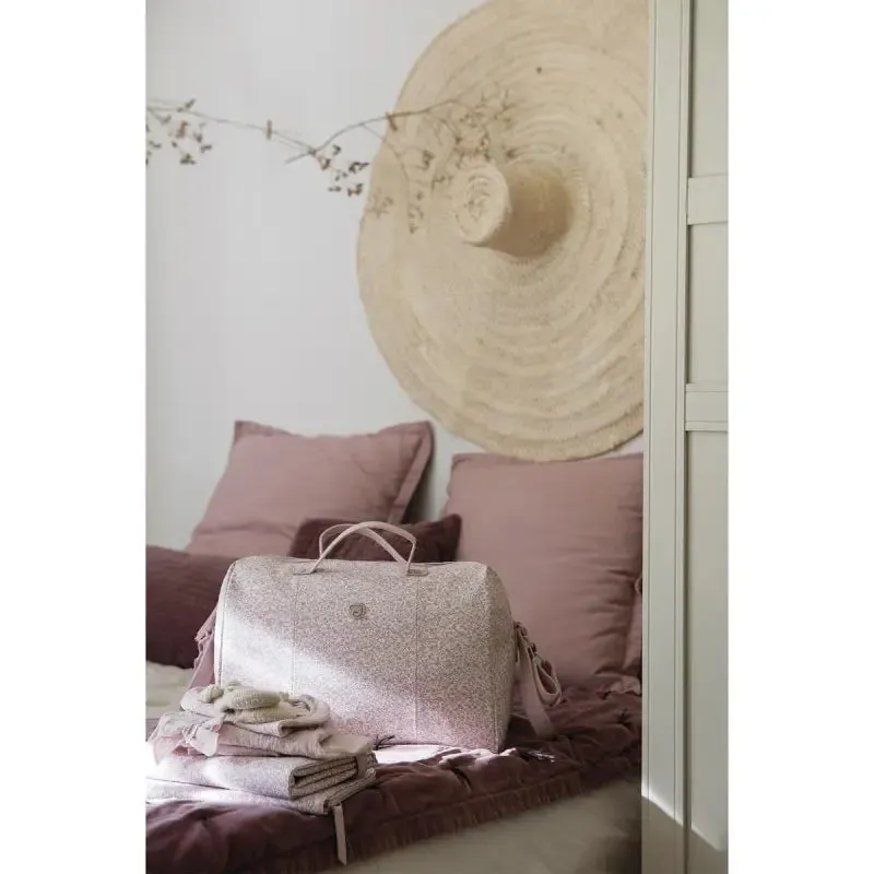 Pasito a Pasito Flower Mellow Pink Changing Bag
