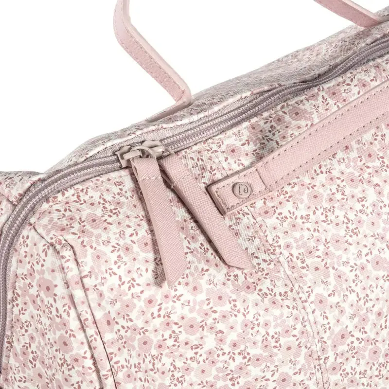 Pasito a Pasito Flower Mellow Pink Changing Bag