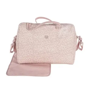 Pasito a Pasito Flower Mellow Pink Changing Bag