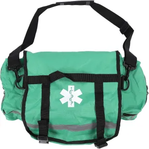PerGar First Aid Kit, First Responder Emergency Response Kit, Large Capacity Emergency Bag With Adjustable Shoulder Strap Reflective Strip for Hiking, Camping and Home