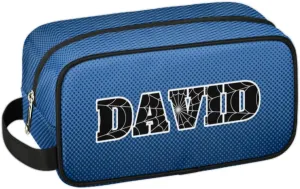 Personalized Gift Travel Makeup Bag Cosmetic Bag for Man Boy, Custom Shaving Bag Make Up Bag Organizer Toiletry Bag Christmas Birthday Gift for Boys Web Swinging Spider