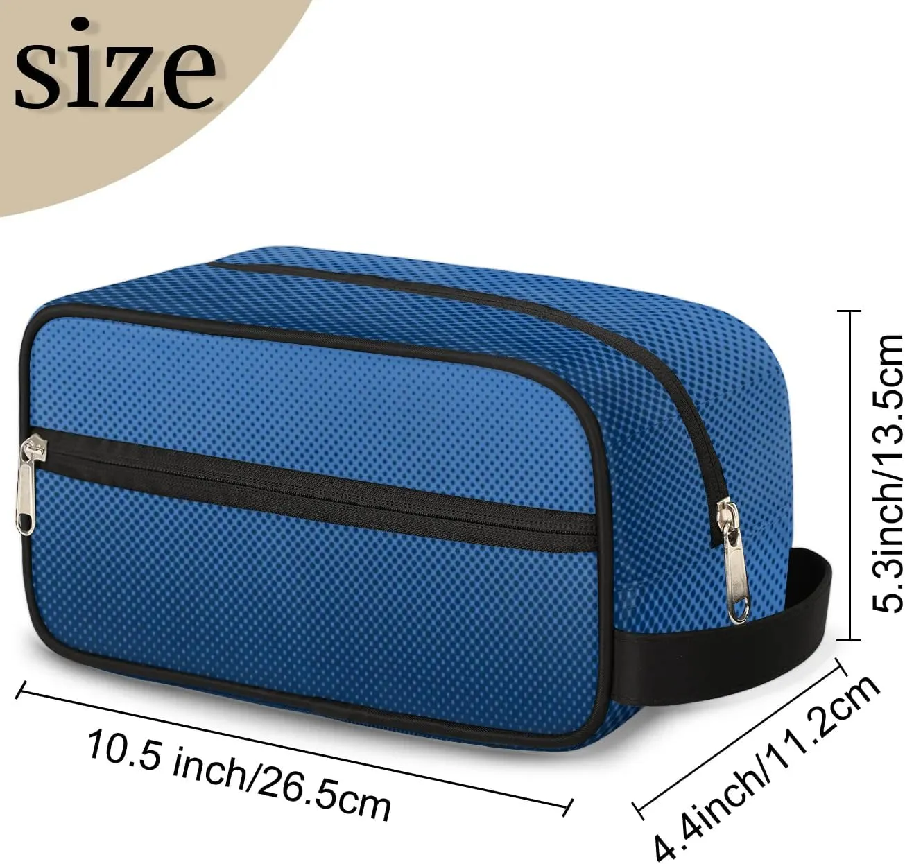 Personalized Gift Travel Makeup Bag Cosmetic Bag for Man Boy, Custom Shaving Bag Make Up Bag Organizer Toiletry Bag Christmas Birthday Gift for Boys Web Swinging Spider