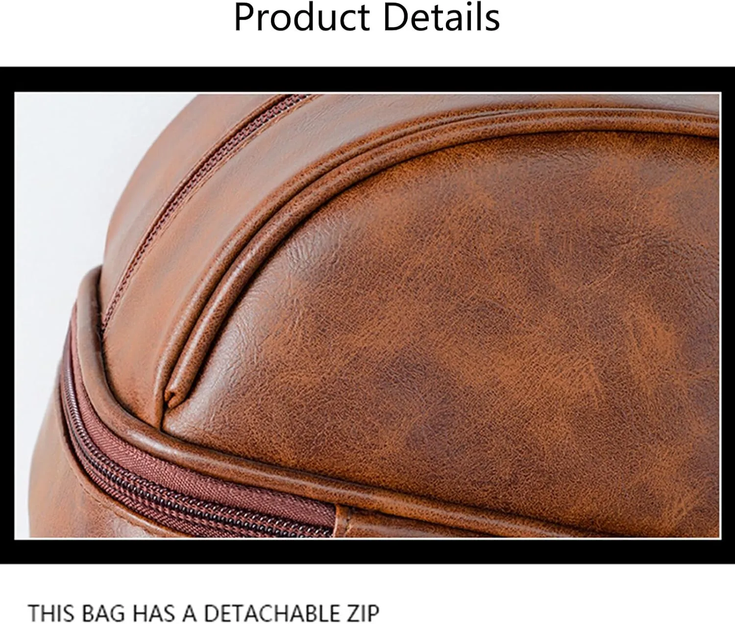 Personalized Leather Toiletry Bag, Custom Double Sided Dopp Kit, Large Capacity Leather Travel Dopp Kit, Custom Name Unique Gift, for Men, Boyfriend, Dad, Father's Day Gift (Black)