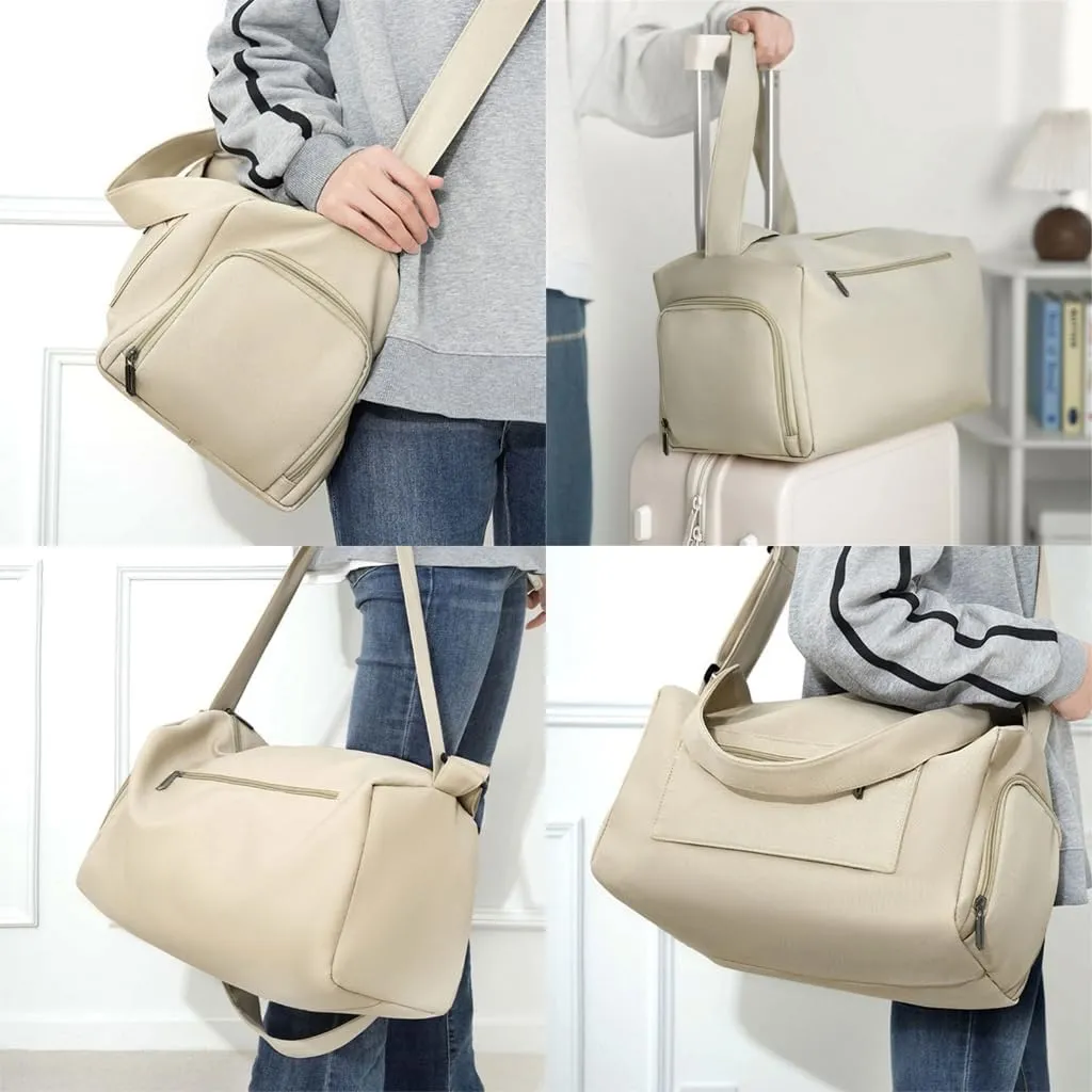 Pink Multipurpose Duffel Bag, 23.5x39cm/9.25x15.35''
