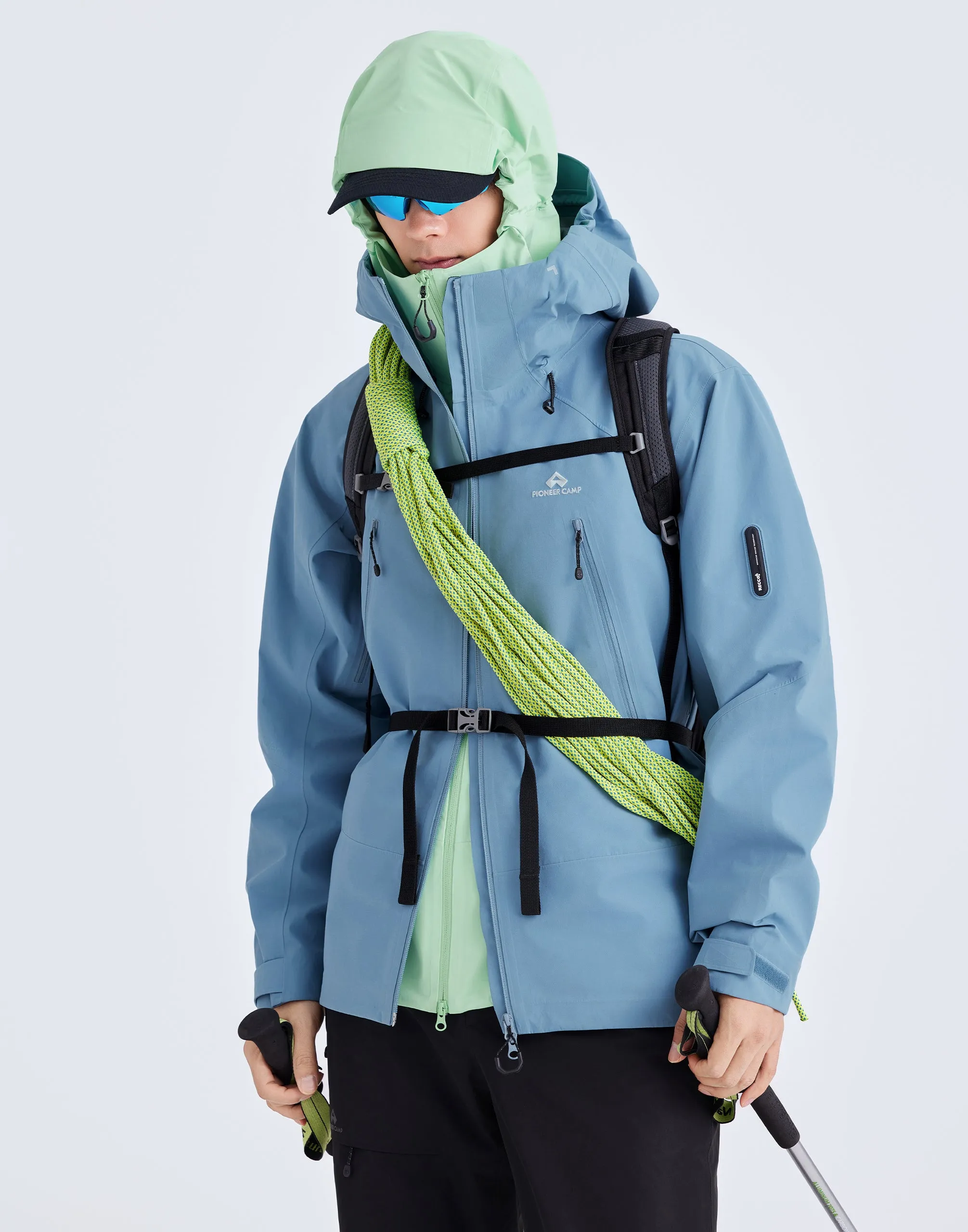Pioneer Camp Snow Eagle eVent Alpine Shell Jacket