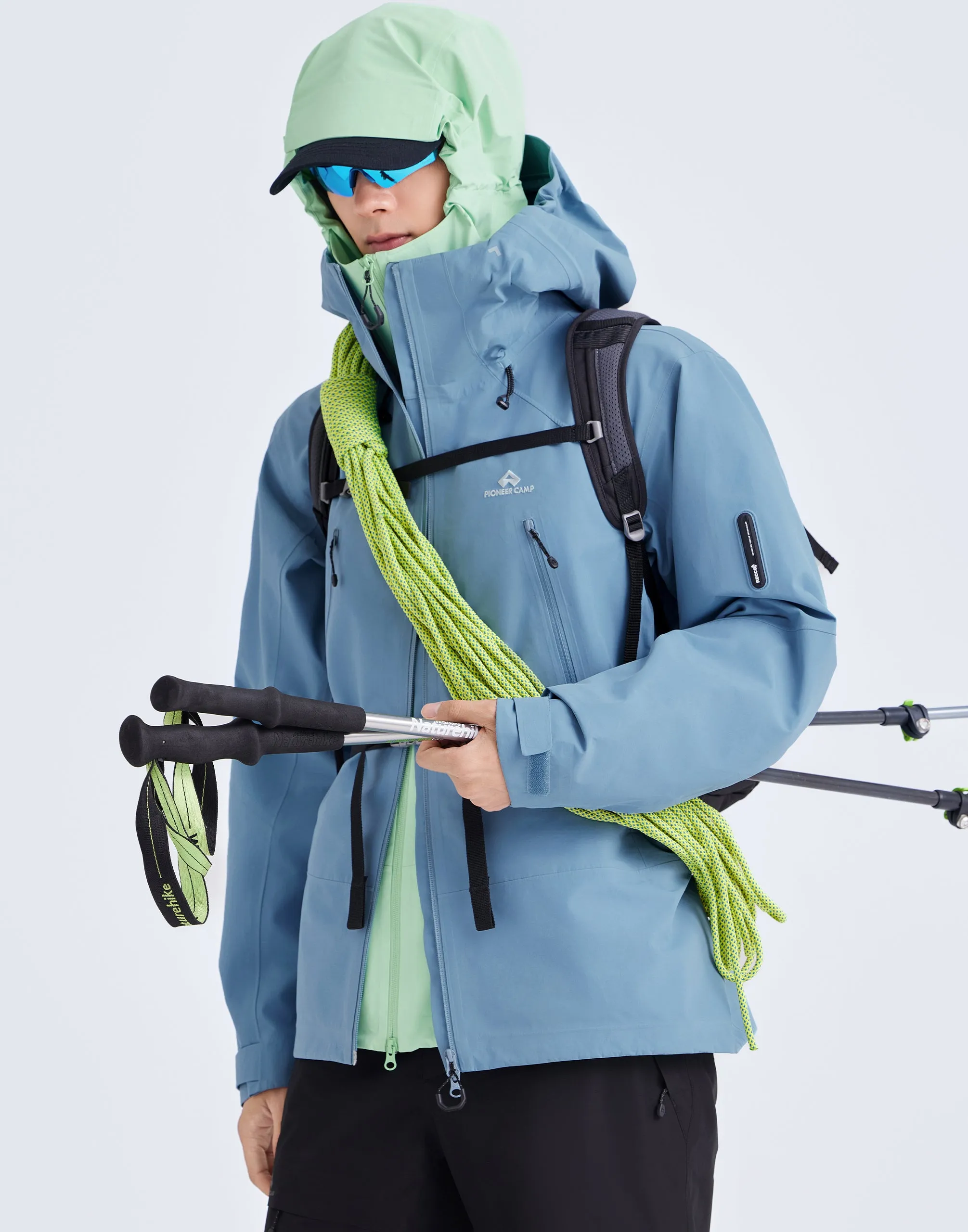 Pioneer Camp Snow Eagle eVent Alpine Shell Jacket