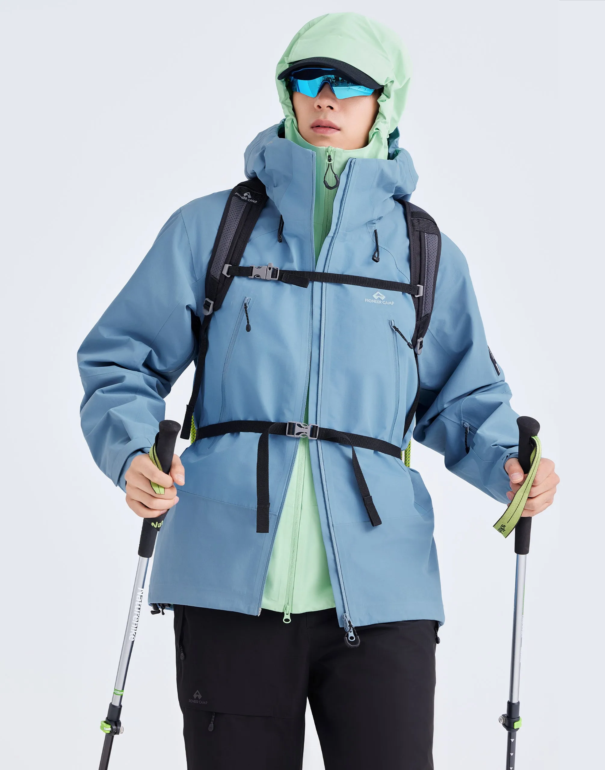 Pioneer Camp Snow Eagle eVent Alpine Shell Jacket