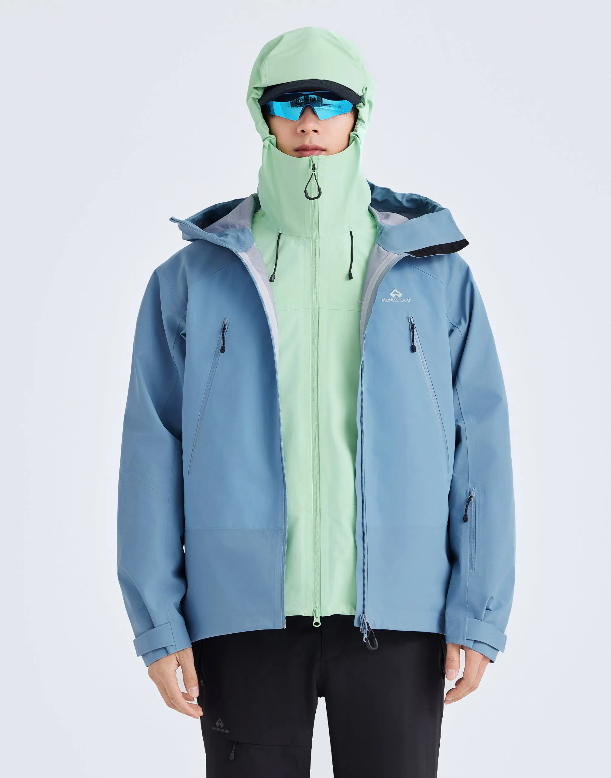 Pioneer Camp Snow Eagle eVent Alpine Shell Jacket