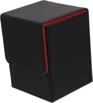 Playing Card Storage Case Pu Leather Deck Organizer for Easy Access and Secure Storage for Card Collectors and Game Enthusiasts Compact Design Capacity Stylish Appearance