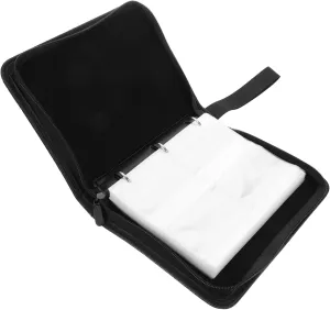 Pocket Card Binder with Sleeves Compact Card Holder Stylish Album Case Multiple Pockets for Easy Organization Pu Material for Collectors and Traders