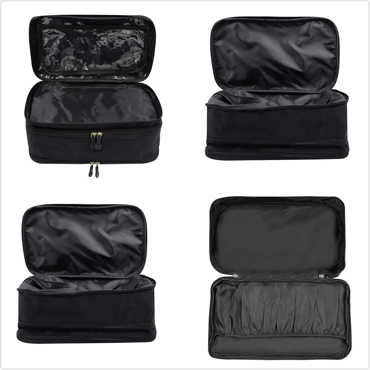 Portable Underwear Bra Storage Bag Waterproof Travel Organizers Multi-Layer Toiletry Packing Cube