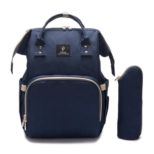 Premium Multi-Functional Diaper Backpack   USB Port